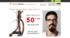 Desktop Screenshot of express-glasses.com